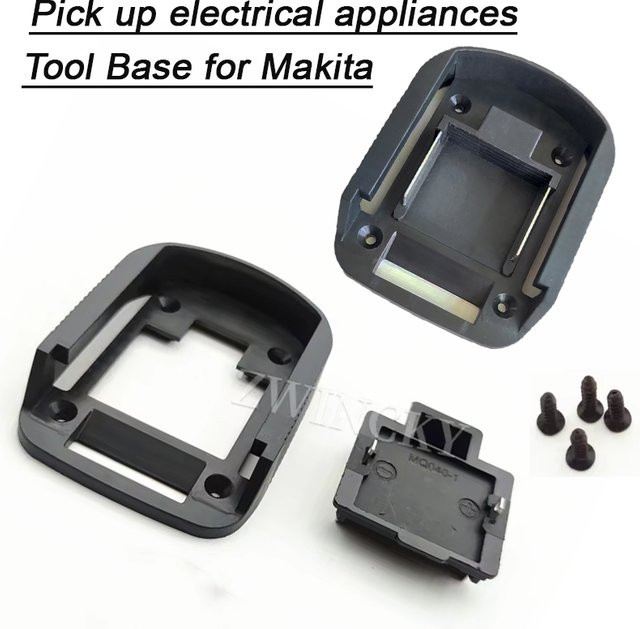 DIY Adapter Konverter Basis Ladekopf Gehäuse für Makita 18V Lithium-Batterie in Schwarz - Bild 1
