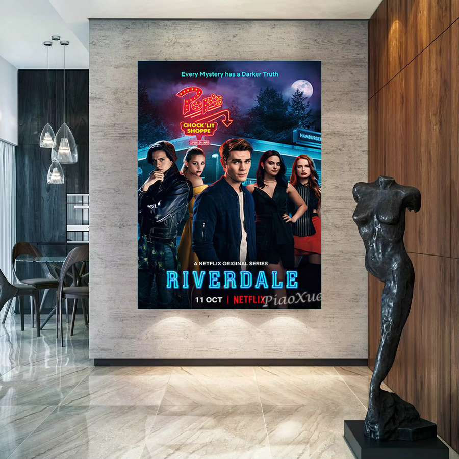 YUTTEE Diamantmalerei Riverdale TV Serie Wandkunst als Kreuzstich Kit in Multicolor - Bild 2