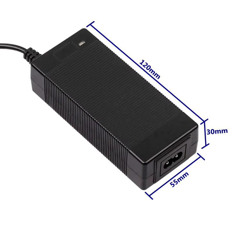 TANGSPOWER Lithium-Ionen-Ladegerät 29,4 V 2A für 24 V 25,2 V Akkus von Elektrofahrrädern und Rollern, Schwarz - Bild 4