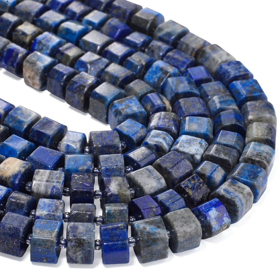 xilitata Natursteinperlen Lapis Lazuli, Rondell, Unisex - Bild 3