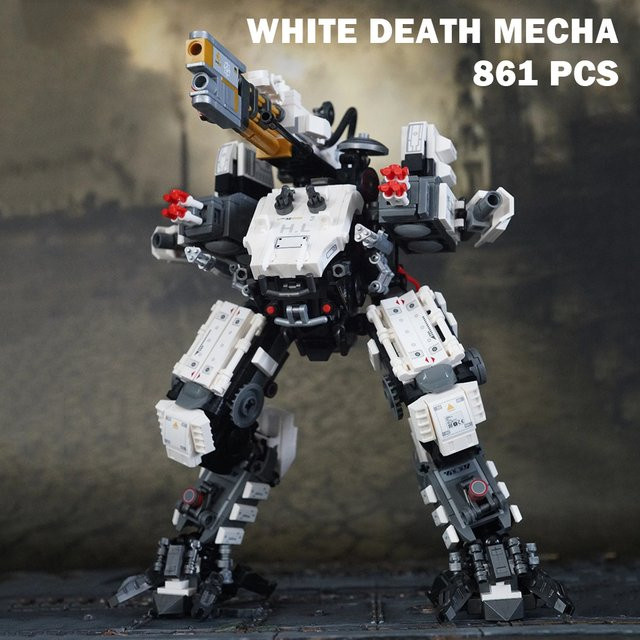 BXA Mechanische Rüstung Weißer Gott des Todes, Roboter, Weiß - Bild 1