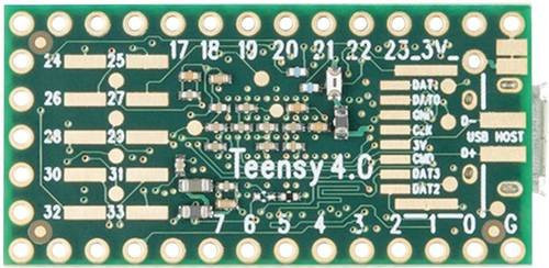 Joy-it Teensy40 Mikrocontroller in Grün - Bild 1
