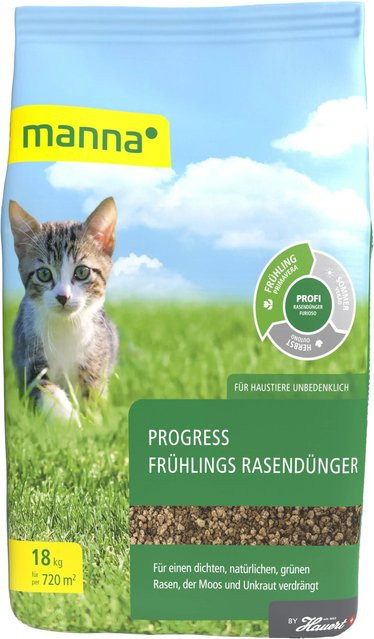 Manna Progress Frühlings Rasendünger mit NPK 24-5-5, 18 kg - Bild 1