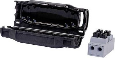 CellPack EASYCELLCOMPACT/1C-V Gel-Verbindungsmuffe in Schwarz - Bild 1