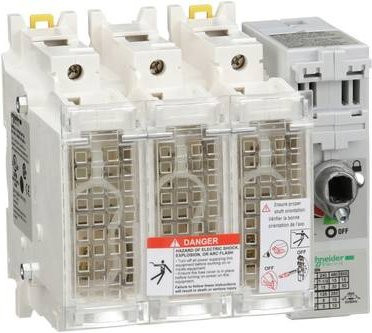 Schneider Electric Lasttrennschalter Sicherung in Weiß - Bild 1