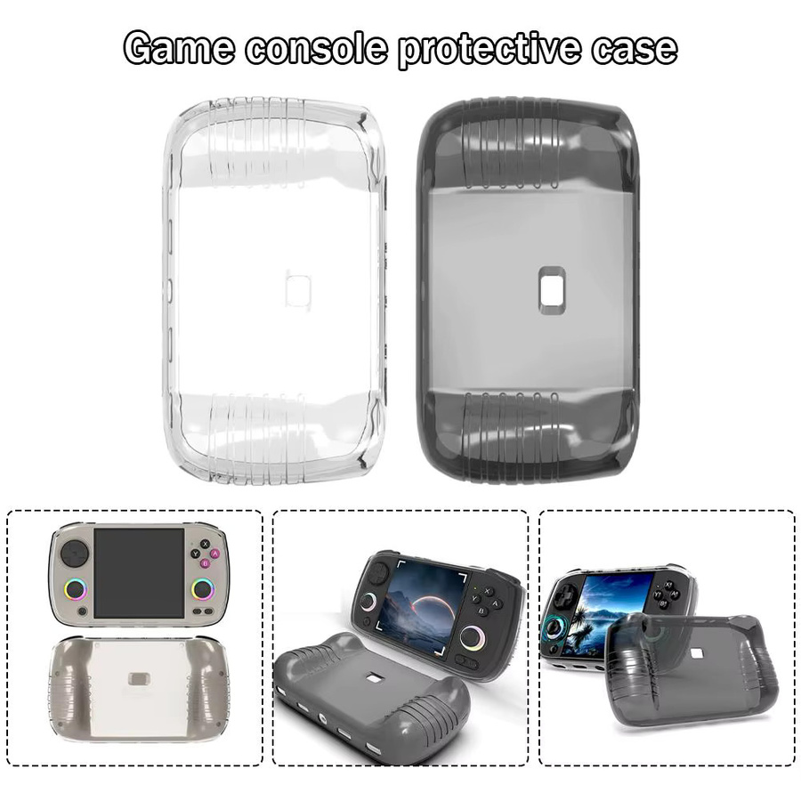 Anbernic RG CubeXX Schutzhülle aus weichem TPU in Transparent, Anti-Scratch Zubehör für Retro Gaming Handheld - Bild 2