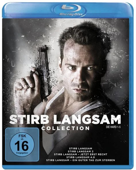 Stirb langsam 1-5 Blu-ray Boxset Action Thriller 5 Discs - Bild 1