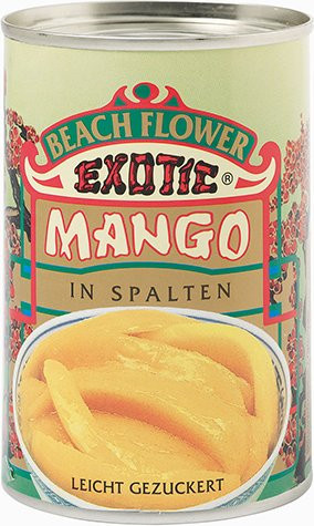 Beach Flower Exotic Mango-Spalten leicht gezuckert 230 g - Bild 1