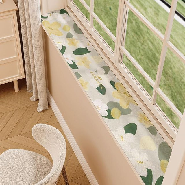 Wasserdichte und waschbare Fensterbankauflage von Yiran Furniture in Multicolour, B: 150 cm, T: 20 cm - Bild 1