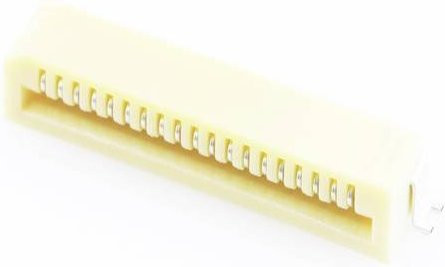 Molex Buchsenleiste Standard Polzahl 19 Rastermaß 1.00mm Weiß Tape on Full reel - Bild 1