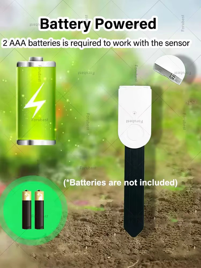 Forubest 4 in 1 Zigbee Boden-Sensor in Weiß zur Messung von Feuchtigkeit, Helligkeit und Temperatur, kompatibel mit Tuya und Z2M - Bild 6