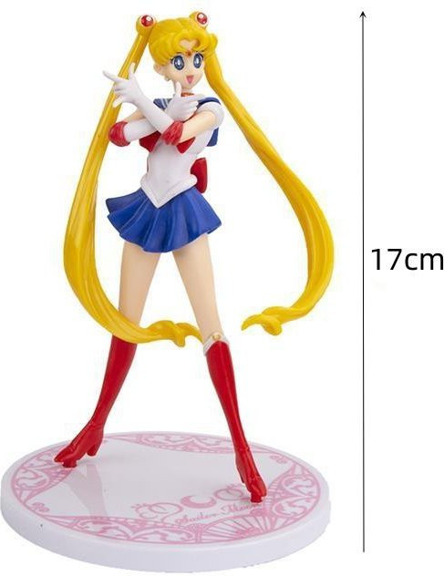 Fashnics Sailor Moon Anime Figur PVC Mädchen 17cm - Bild 1