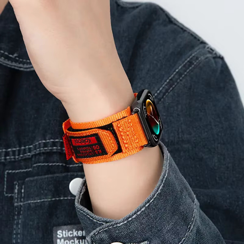 Huawei Uhrenarmband Nylon, Schwarz, für Watch Fit 4, Fit 3, Fit4 Pro - Bild 4