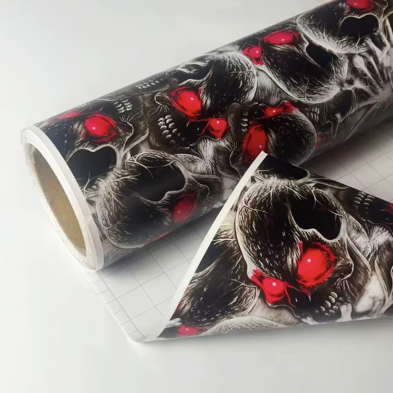 KASDA Totenkopf-Aufkleber im Bomb Graffiti Design aus PVC-Vinylfolie, selbstklebend, mehrfarbig - Bild 3