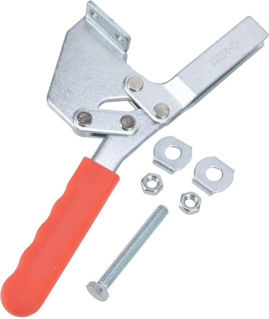 KONNWEI Kniehebelspanner Edelstahl Schnellspanner Horizontaler Seitenklemmer in Weiß und Silber - Bild 1