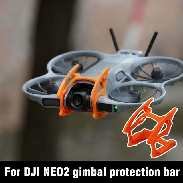 DJI Neo 2 Gimbal Schutz Bar ABS Anti-Kollision Objektiv Schutz Drone Zubehör in Schwarz - Bild 1