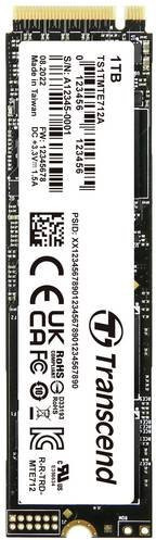 Transcend MTE712A 1TB Interne M.2 PCIe NVMe SSD 2280 Industrial, Schwarz - Bild 1