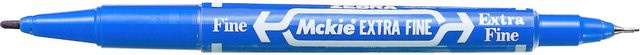 ZEBRA Permanent Marker Mckie mit feiner Spitze in Blau - Bild 1