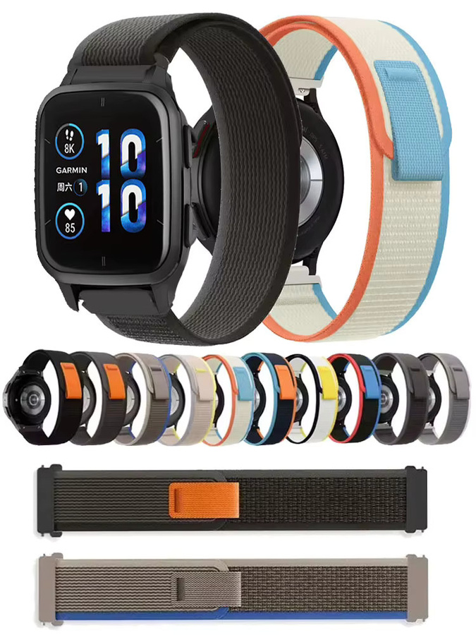 Garmin Uhrenarmband Trail Loop, Textil/NATO, multicolour, Unisex - Bild 6