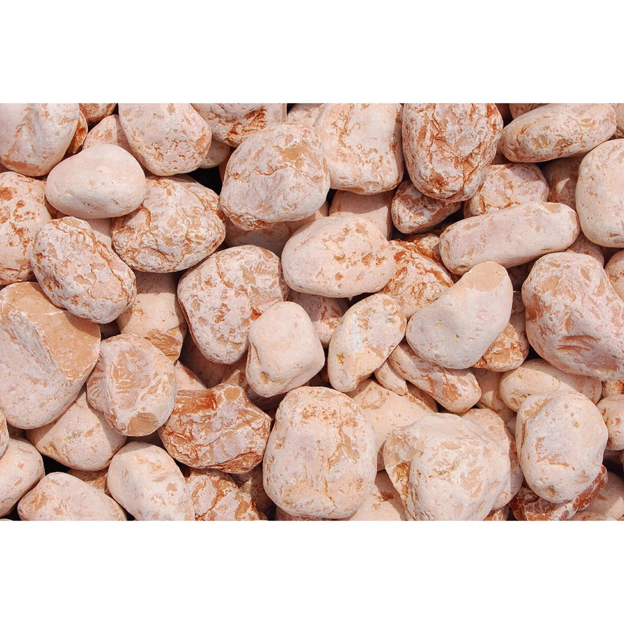 Marmorzierkiesel Verona-Rot von Scherf als grober Dekorgravier für den Garten, 40 - 60 mm, 1000 kg Big-Bag - Bild 2