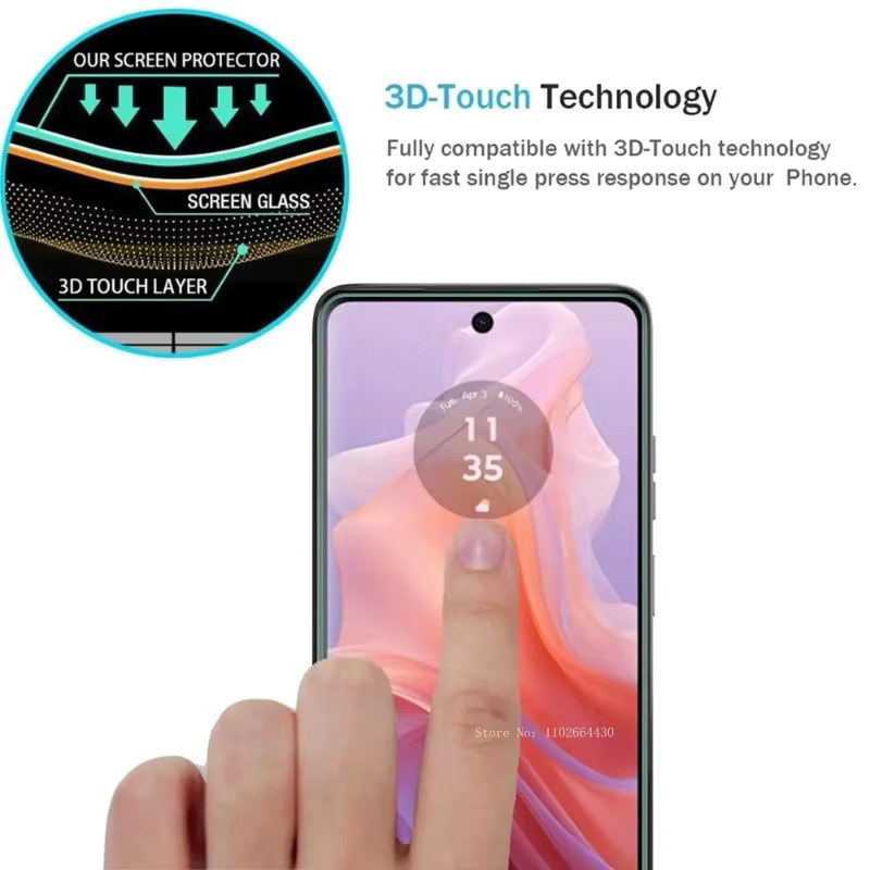 ZMZE 4er-Pack Displayschutzfolie aus gehärtetem Glas für Xiaomi 17 Pro 17 Pro Max 17 Ultra, transparent und glänzend HD-Schutzfolie - Bild 4