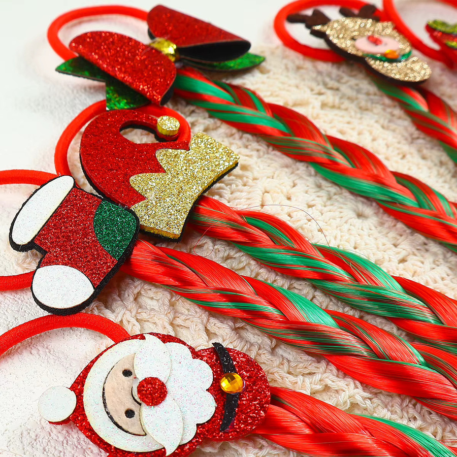 Pferdeschwanz, bunter dekorativer Weihnachtselement - Bild 2