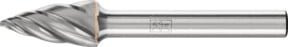PFERD TOOLS Hartmetall Hochleistungsfrässtift ALU Spitzbogen SPG Farbe Silber Durchmesser: 10 mm, Länge: 20 mm, Schaft-Durchmesser: 6 mm für Alu und NE Metalle - Bild 1