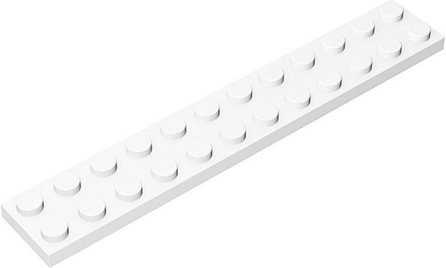 Yiran toy 2x12 Platte Baustein Flach 10-teiliges Set - Bild 1