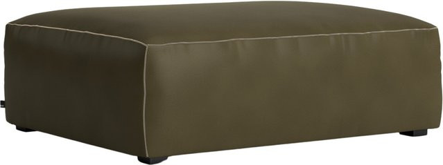 HAY Mags Soft Ottoman Small Polsterhocker in Grün mit minimalistischem Design - Bild 1