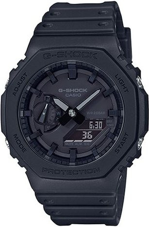Casio Armbanduhr, Quarz, Kunststoff, Schwarz, Herren - Bild 1