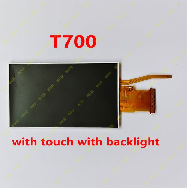 Sony LCD-Display mit Touchfunktion und Hintergrundbeleuchtung in Schwarz für DSC T700 Ersatzteil - Bild 1