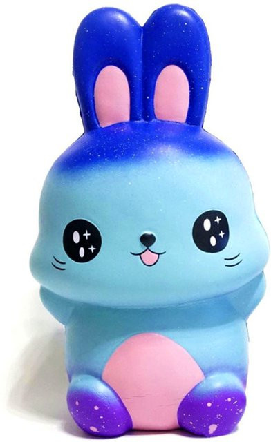 CHUTAI Kawaii Sternenhasen Squishy, Slow Rising, Stressabbau-Spielzeug - Bild 1