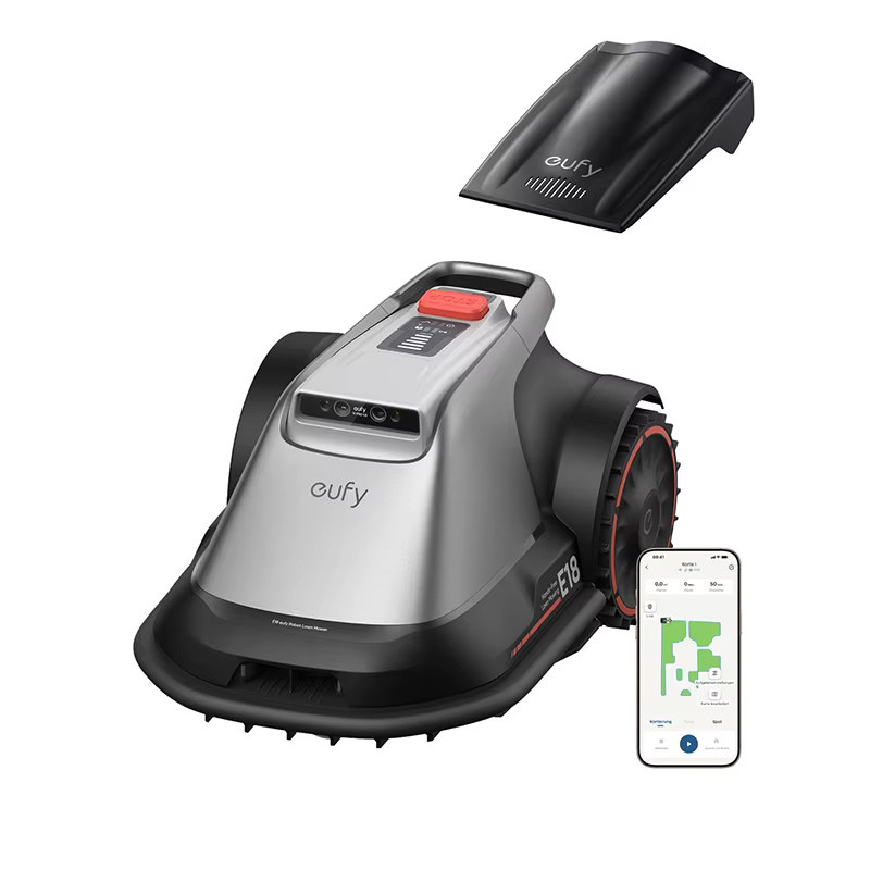 eufy Mähroboter E18 mit Smart-Navigation, Auto-Mapping und Hinderniserkennung - Bild 7