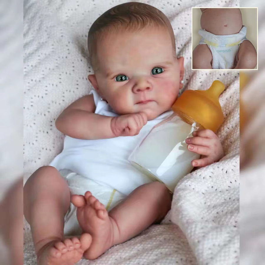 NPK Bettie Babypuppe, 18 Zoll, Ganzkörper-Babypuppe, ab 0 Jahre - Bild 2