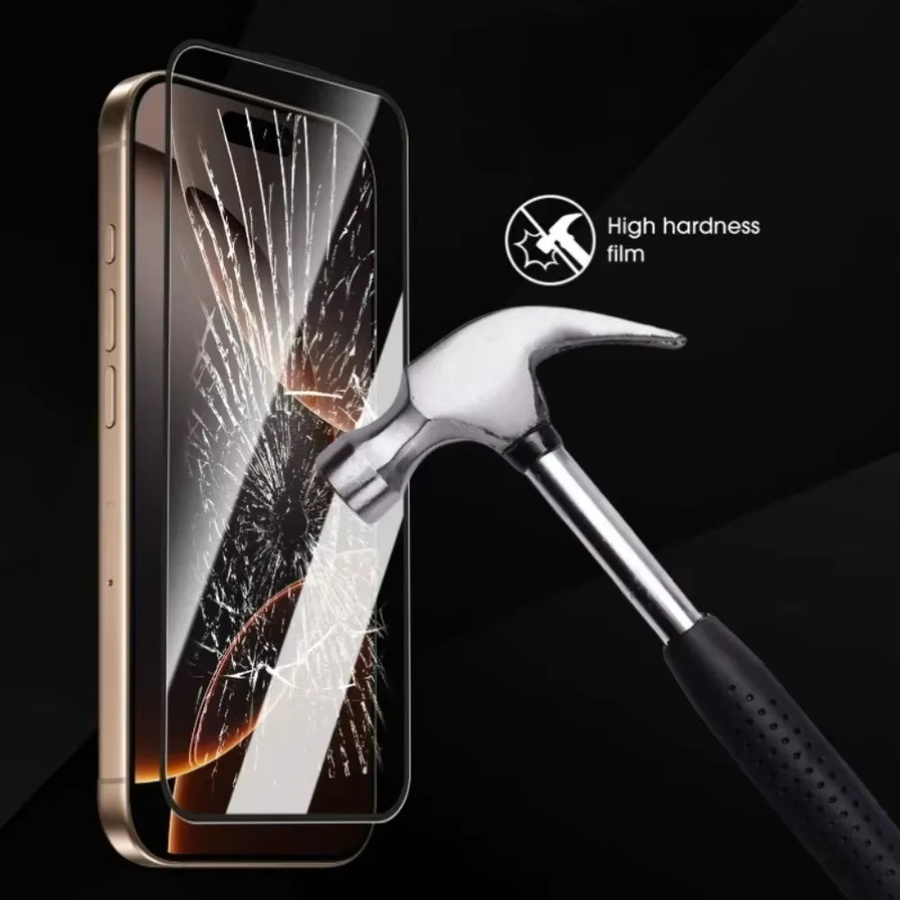 DIXSG 3er-Set Panzerglas für iPhone 17 16 15 14 13 12 11 Pro Max Plus XR in Transparent mit staubfreier und einfacher Installation - Bild 2