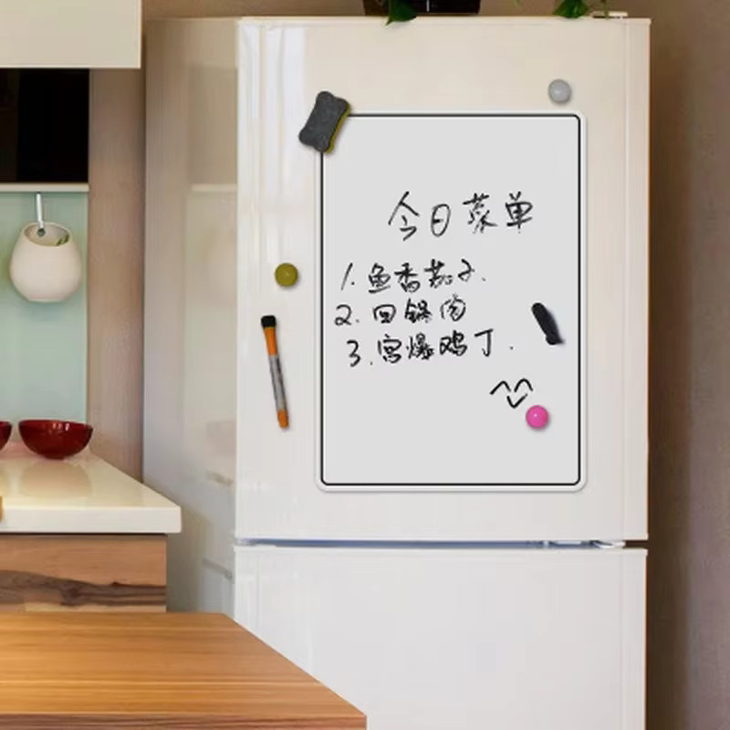 Löschbares A4 Whiteboard als Organizer und Planer für Küche und Kühlschrank in Weiß - Bild 4