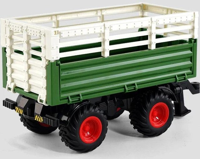 Landwirtschaftlicher Traktor mit Anhänger, Spielzeug, ab 4 Jahren - Bild 1
