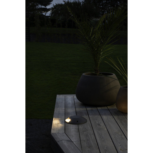Konstsmide Außenleuchte Ground Spot LED in Schwarz inklusive Leuchtmittel B/H/T: 20 x 4,5 x 20 cm - Bild 2