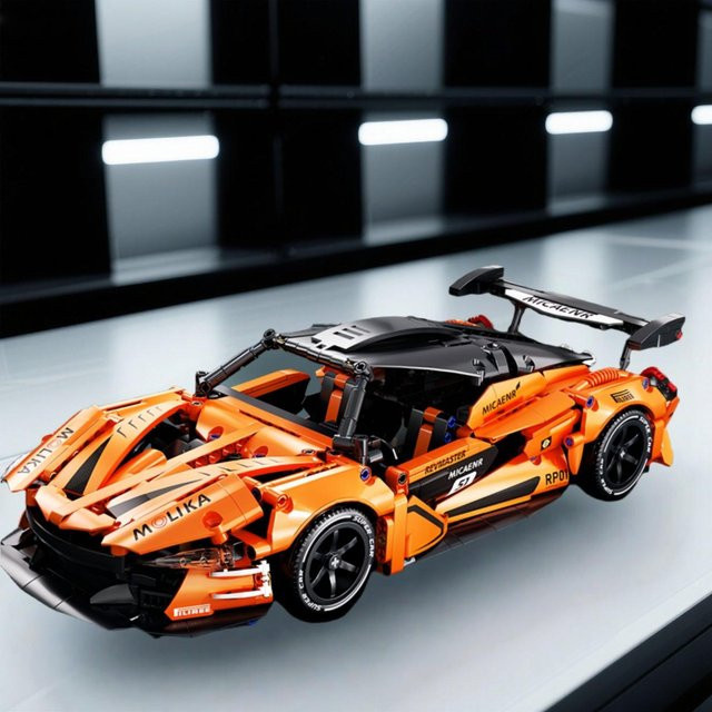 P1 Super Rennwagen Bausteine Modell, 1200 Teile, ab 14 Jahren - Bild 1