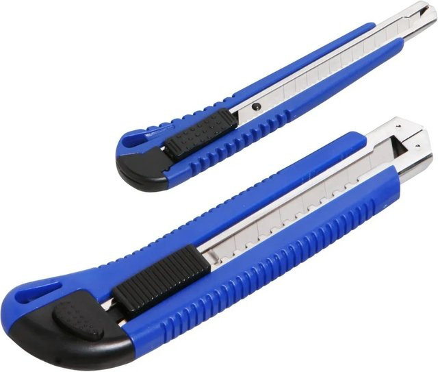 LUX-TOOLS Cutter-Set 2-teilig mit 9 mm und 18 mm Klingen Classic - Bild 1