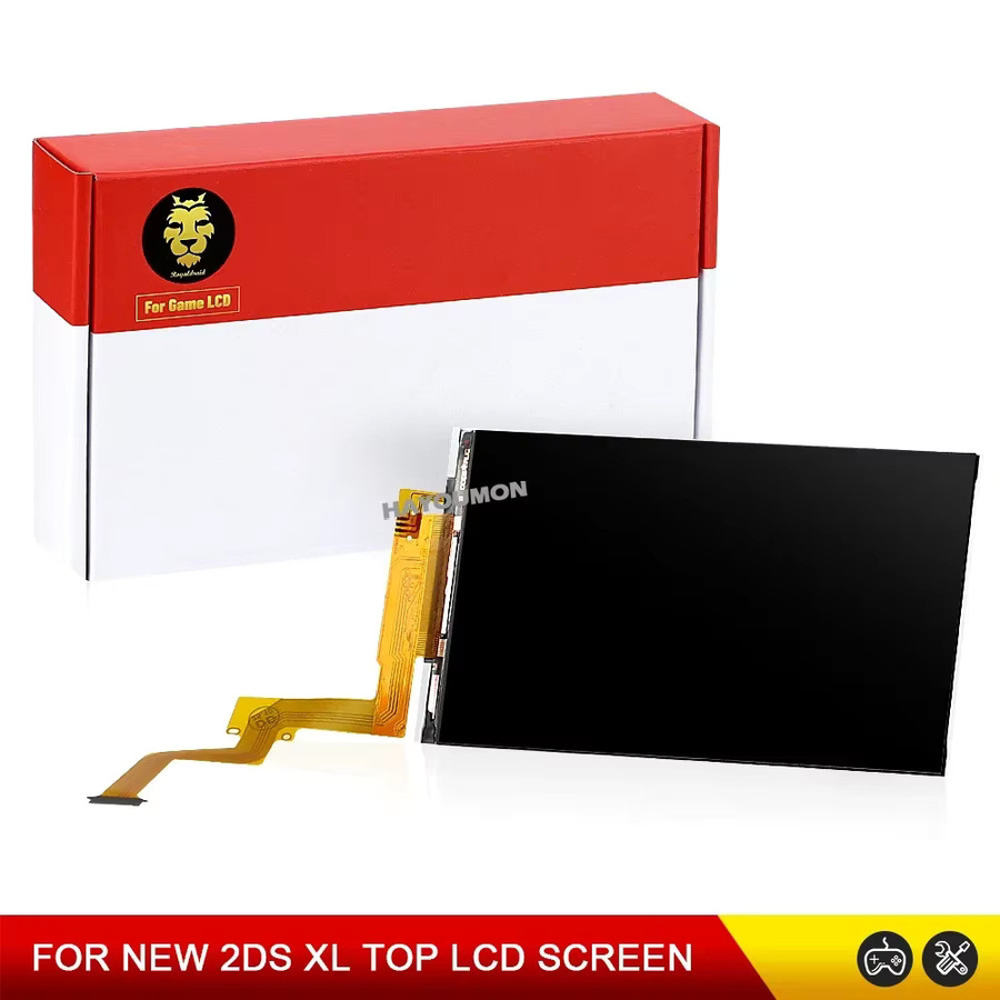 HeroAngel Ersatz-LCD-Bildschirm für Nintendo New 2DS XL LL in Schwarz - Bild 2