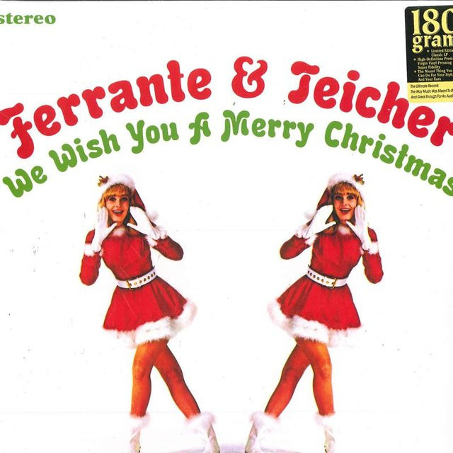 Ferrante & Teicher - We Wish You A Merry Christmas LP Schallplatte Jazz von Friday Music in Rot - Bild 1