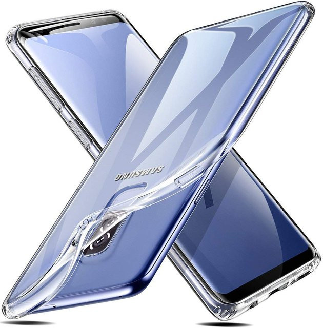 Transparente TPU Schutzhülle für Samsung Galaxy S7, S8, S9, S10, S20 Plus, S10e, A10, A01, A10s, A20, A30, A20e, A40, A50, A20s - Bild 1