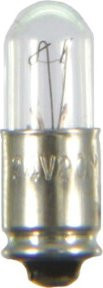 Scharnberger Hasenbein Minilampe T1 3/4 Glühlampe transparent 28V 40mA 5,7 x 15,87 mm - Bild 1