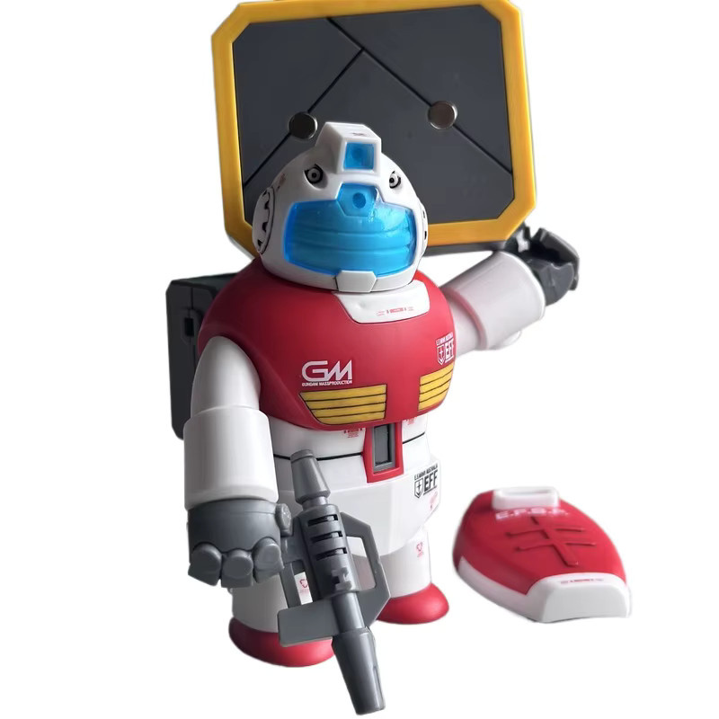 Bandai Fat Man Modell FJ-1 Fat GM, Magnetische Bausatz-Actionfiguren, Weltraum - Bild 7