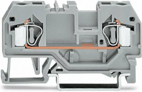WAGO 281-902 Durchgangsklemme 6mm Zugfeder Orange 50 Stück - Bild 1