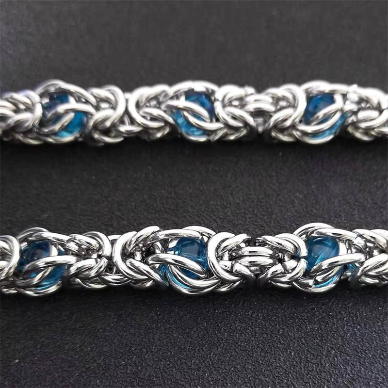 AFAWA Gliederkette Edelstahl, Silber, Herren - Bild 3