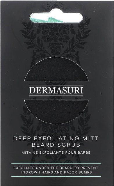Dermasuri Peeling-Handschuhe für das Gesicht, Herren - Bild 1