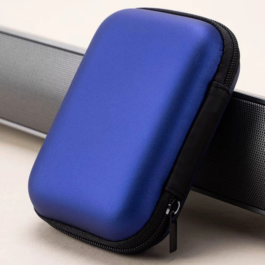 Harte PU-Schutzhülle in Pink für SanDisk Extreme Portable SSD E30 E60 E61 mit Kabel-Organizer - Bild 5