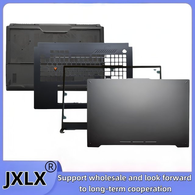 JXLX Ersatzgehäuse für ASUS TUF Gaming F17 FX707 FX707ZM A17 FA707 Laptop in Schwarz - Bild 1